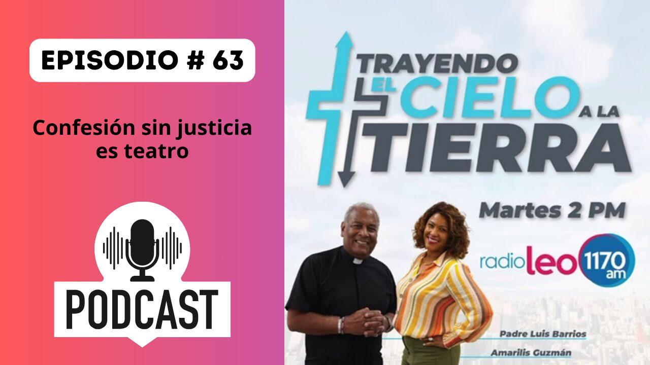 Confesión sin justicia es teatro