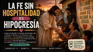 La fe sin hospitalidad es hipocresía