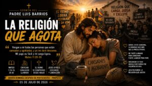 La religión que agota