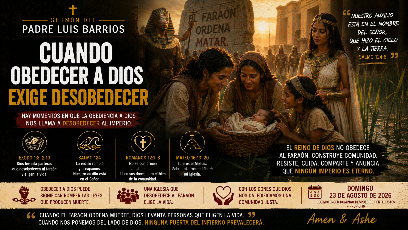 Cuando obedecer a Dios exige desobedecer