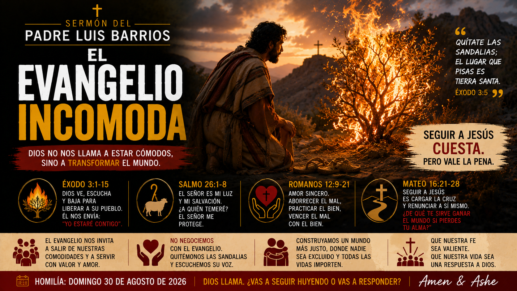 El Evangelio incomoda