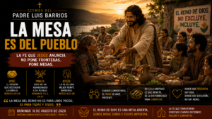 La mesa es del pueblo